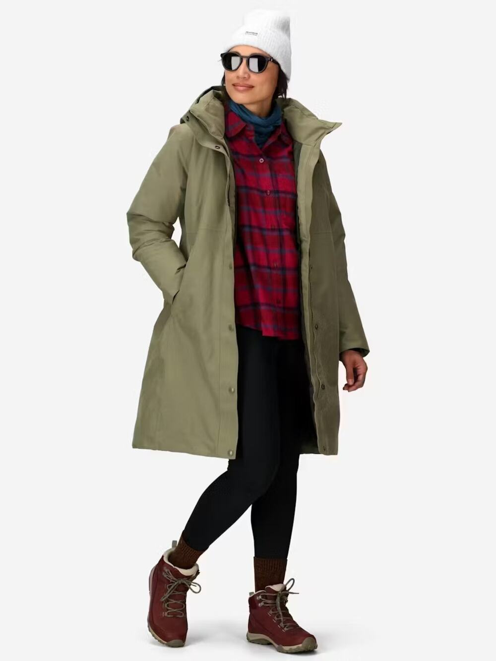 MARMOT -NWT- Chelsea Down Waterproof Parka Olive Green Hooded 700 Fill | XL